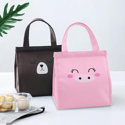 Cartoon Cute Elementary School Lunch Insulation Bag Aluminum Foil Thick Box Outdoor Picnic