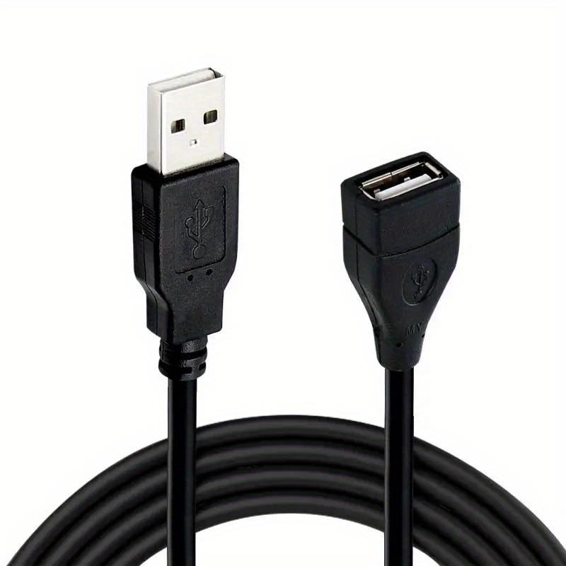 USB 3.0 To USB 3.0 Male Extension Cable Dual USB A Cord For Hard Drive DVD Player Laptop Cooler High-Speed Data Transmission