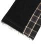 NICEGHOSTCLUB Side Check Panel Bootscut Jeans_Black(Ng2Efud115A)