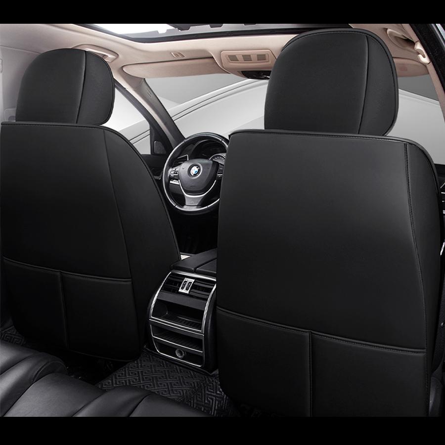 Premium Leather Car Seat Cover Four Season Universal Seat Cushion Auto Suv Truck Van All-inclusive Protector  Accessories