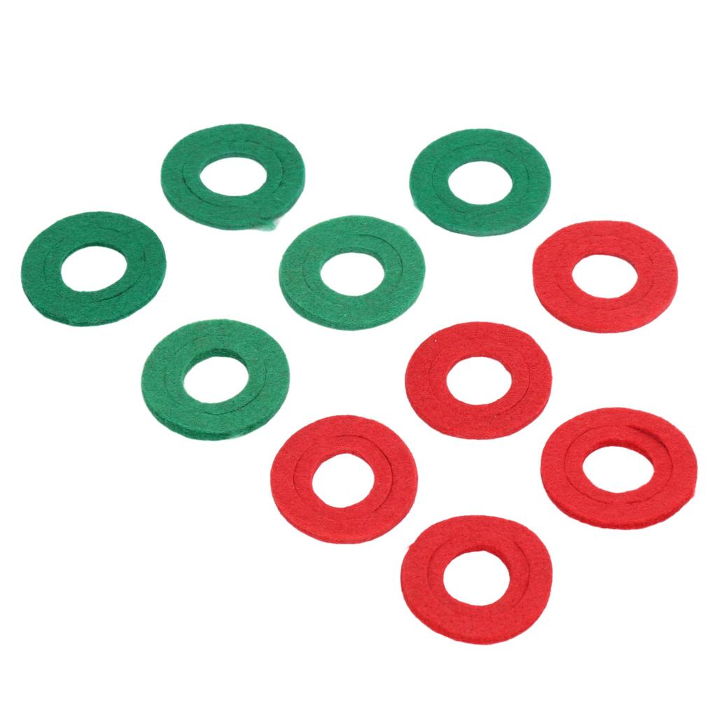 10 SZT. Podkładki włókninowe Ochraniacze na zaciski akumulatora Uszczelki chroniące przed wyciekami Czerwone i Zielone