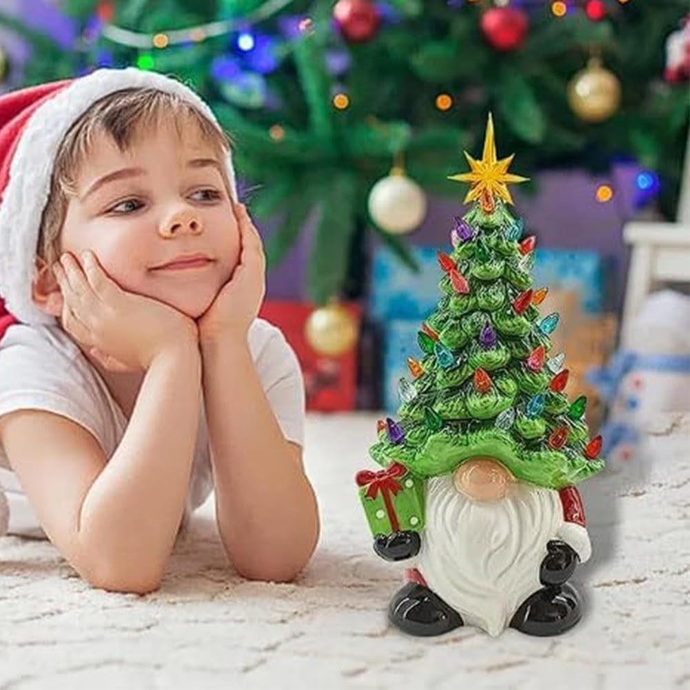 Decorations Lighted Christmas Up Gnomes Tree Living Room Decoration Supplies