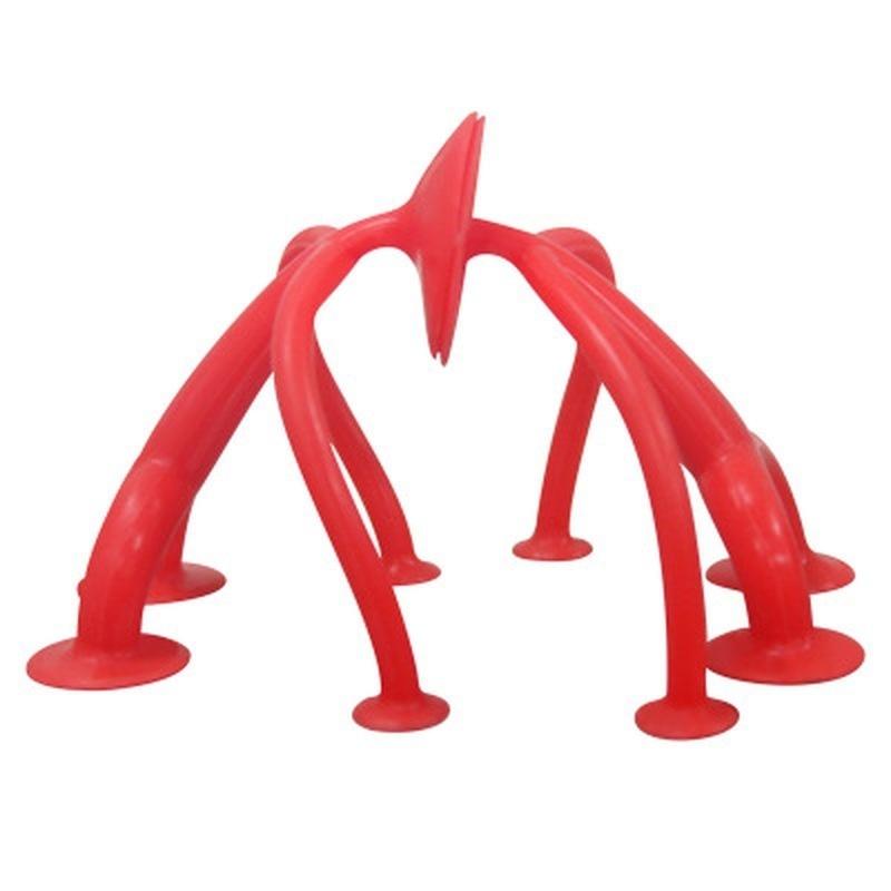 1 Stück Saugnapf Kieselgel Neuheit Kreativität Dekompressionsspielzeug Kinder Geburtstagsgeschenke