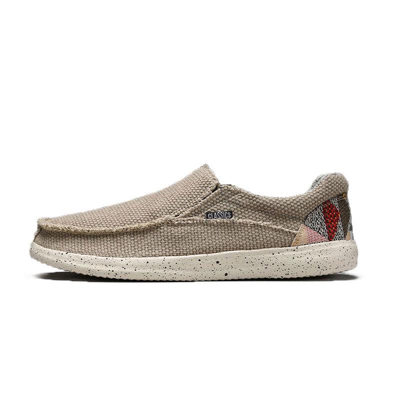 Summer Breathable Canvas Shoes Lazy Cloth Shoes Casual Board Shoes
