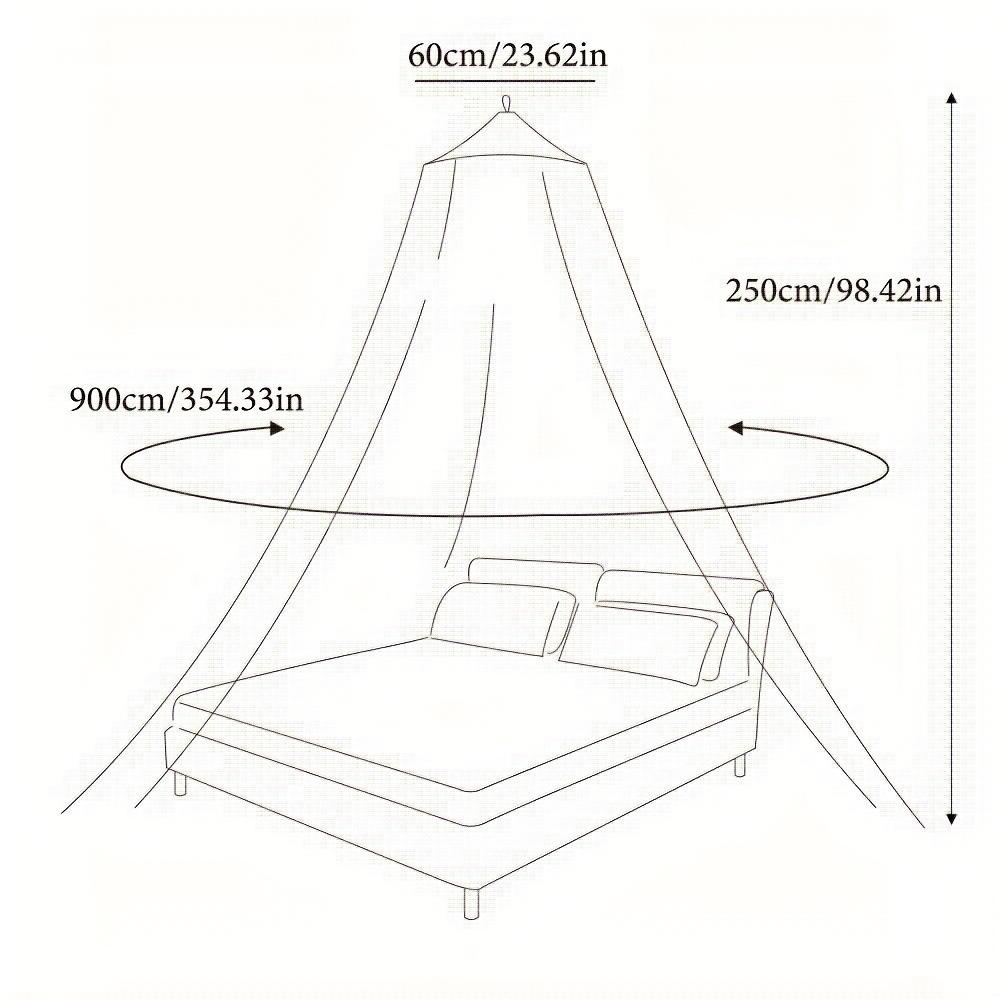 Luminous Dome Mosquito Net Kids Bed Mantle Foldable DIY Stars Sticking Baby Crib Netting Hanging Princess Mosquito Net Bedding