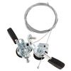 1 Paar 3x6/7 Versnellingen MTB Fiets Duim Versnellingspook Bovenmontage Shifters met Binnenkabel voor Stuur met 22,2 mm Diameter
