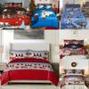 Soft And Cozy 3 Piece Bedding Set With Digital Print Cartoon Anime Design For Stylish Bedrooms