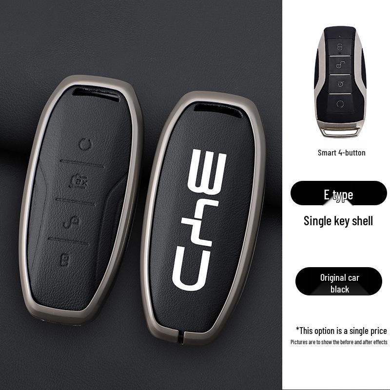 

Чехол для ключа автомобиля BYD Han, Dolphin, Tang, Qin Yuan - Полная защита OPP Bag