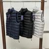 Cotton Vest Men Women Winter Streetwear Embroidered Casual Sleeveless Jacket Unisex