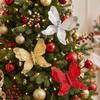 Shining Christmas Butterflies Ornaments DIY Butterfly Hanging Decor  New Year Celebration