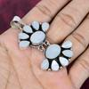 Mother of Pearl Handmade Gemstone Jewelry, 925 Solid Sterling Silver Pendant Antique Jewelry