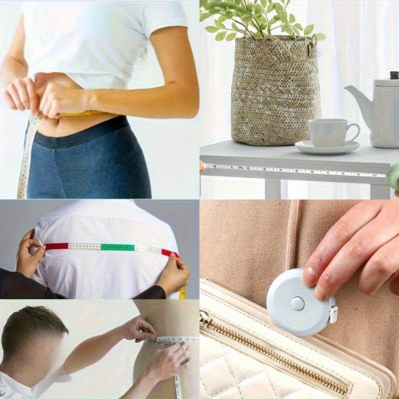 Mini soft tape size expandable double-sided portable measurement size suitable for sewing, tailoring, weaving crafts