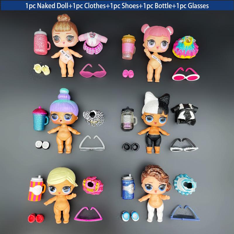 8cm Doll Set: Includes Clothes, Shoes, Accessories for Role-Playing