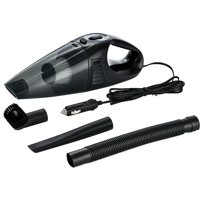 Rechargeable Cordless 12V High Power Car Vacuum Cleaner - Wet & Dry Dual-Use for Car Interior.