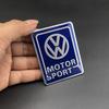 RUNTB1 3D Metal Aluminium Badge Car Body Decoration Sticker For VW GTI Polo Golf Passat Tiguan Arteon Touareg Taigo Caddy Jetta Beetle