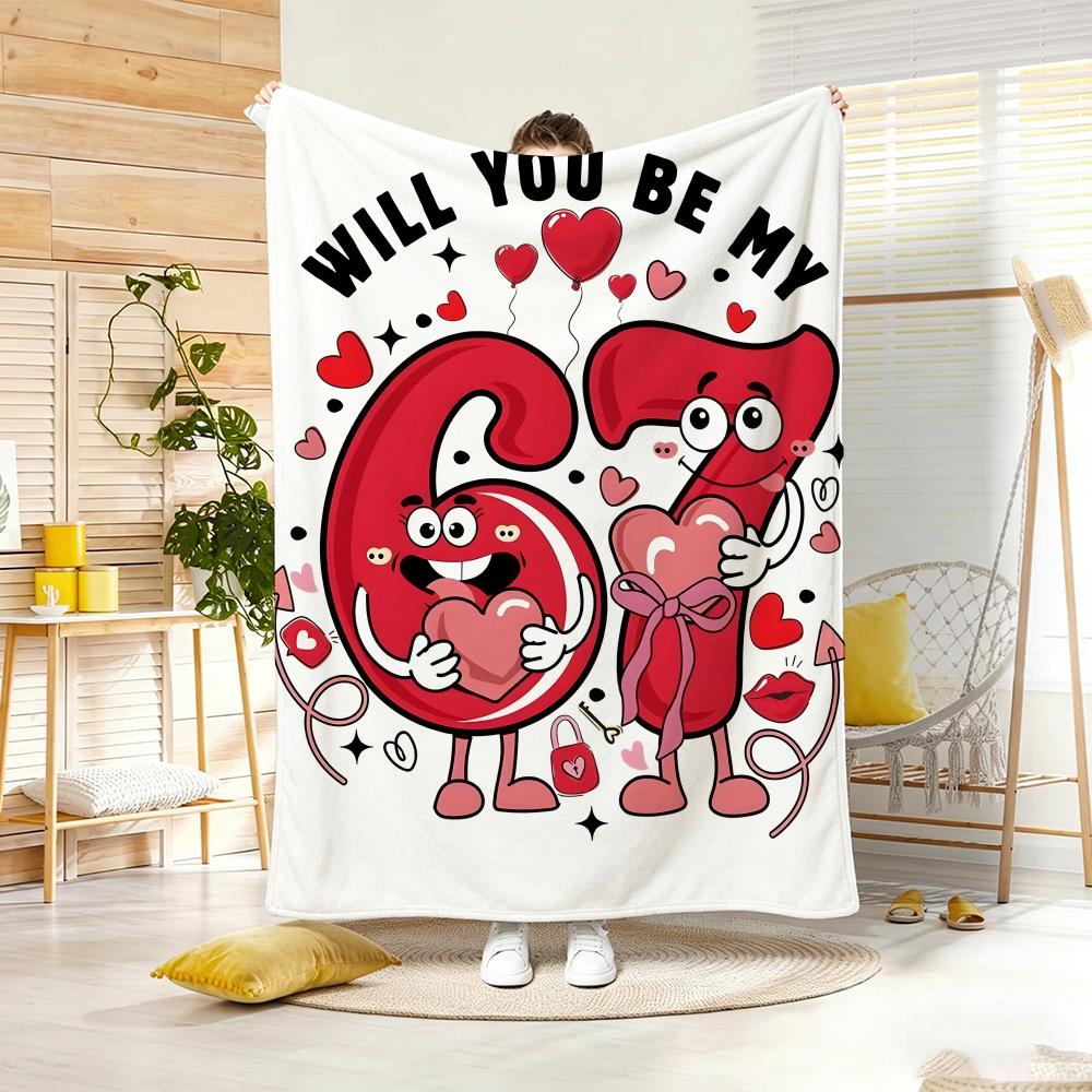 Artwork S-SIX SEVEN67 Throw Soft Warm Throw Blanket for Bedroom Living Room Bed Travel Camping Picnic Gift