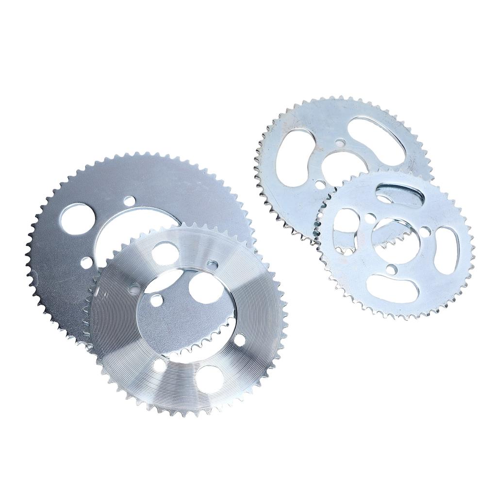 4 Pcs 25H Rear Sprocket High Strength Steel 55T4 65T4 47T3 55T3 Sprocket Set for Go Kart Motorcycle ATV Off Road