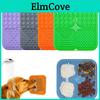 Silicone For Mat Pet Lick Dogs Pet Slow Food Plate Dog Bathing Distraction Silicone Dog Sucker Food Training Dog Feeder Supplies