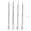 1Pcs Stainless Steel Double Head Cuticle Pusher for Manicure Tools for Nails Art Non-Slip Nail Cuticle Remover Accessories
