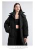 Women's Korean Style Knee-Length Cotton-Padded Winter Jacket - Loose, Thickened Coat