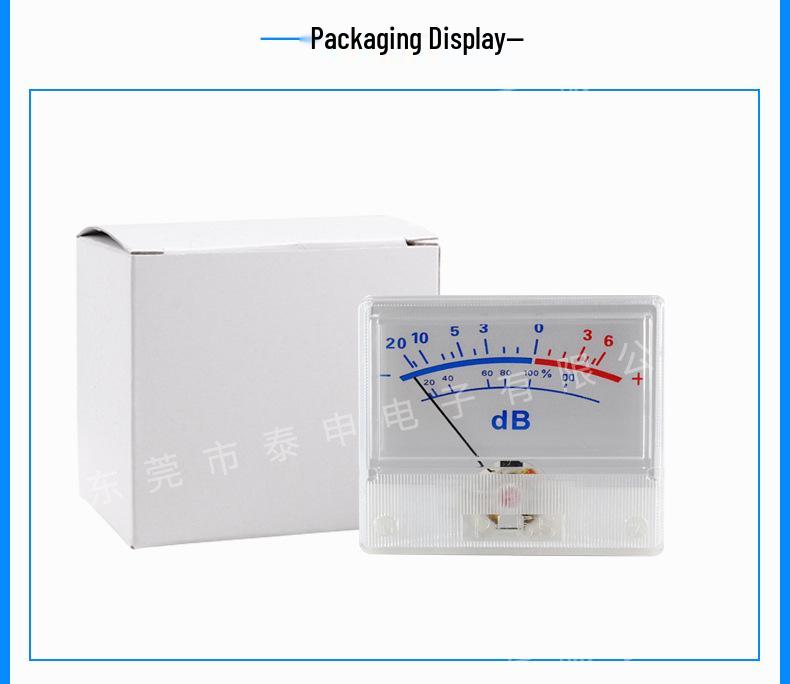 High-Precision P-55B Digital VU Power Level Meter