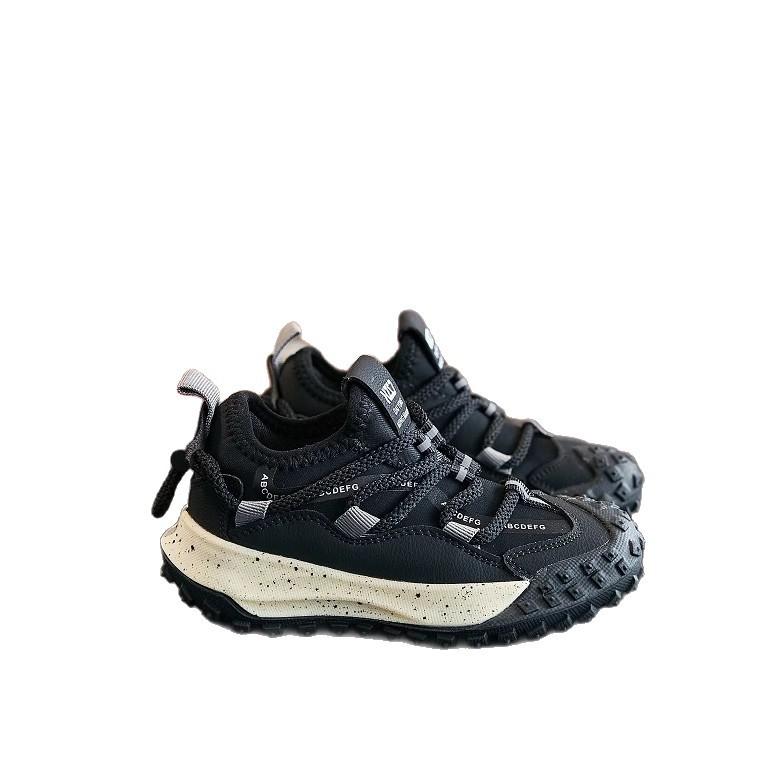 Boys' shoes 2025 new autumn tide brand children's mountaineering shoes spring and autumn middle-aged and older children's sports running shoes girls