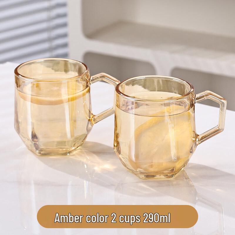 Heat-Resistant Glass Water and Tea Cup Set