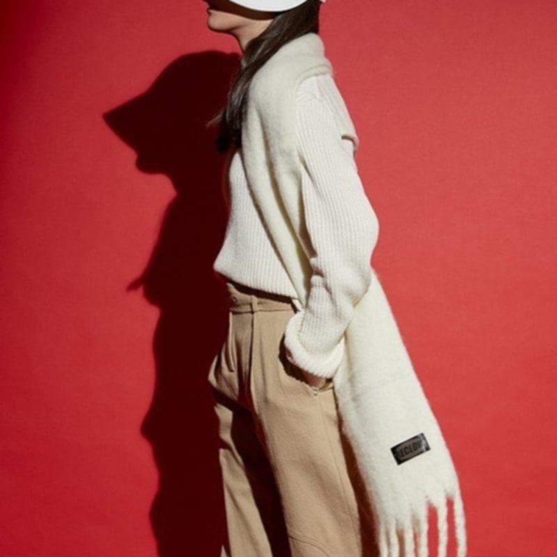 RECLOW A COMMA IVORY Schal