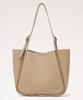 Lemine Belted Shoulder Bag (Taupe)