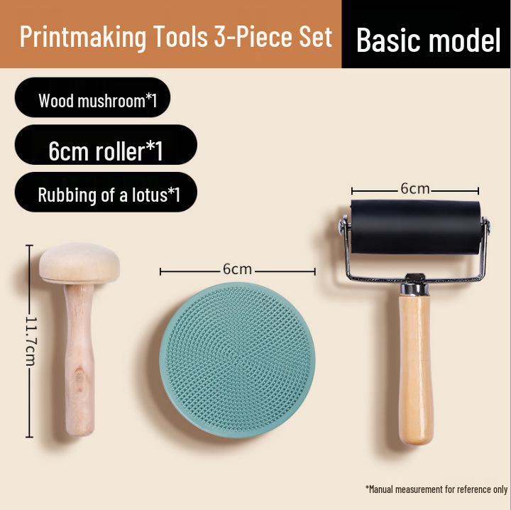A4 Linden Plywood Carving Board for Printmaking - 4K Professional Woodblock Rubbing Tool