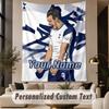 Custom Text Tapestry Harry Kane Print Wall Tapestry Indoor Living Room Wall Decor