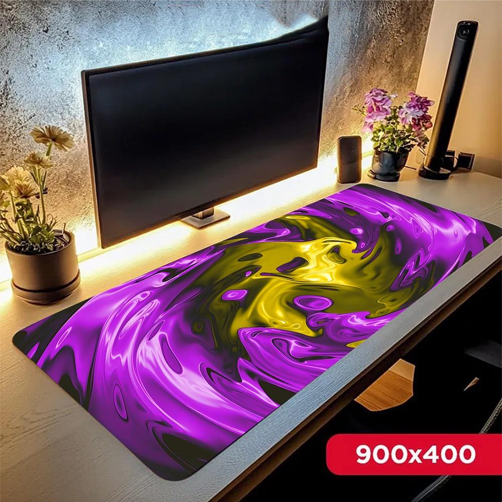 Mouse Pad Newest Strata Liquid Gamer Computer Accessories Keyboard Table Mat Cool Colorful Mousepad Gaming Laptop Desk Mat