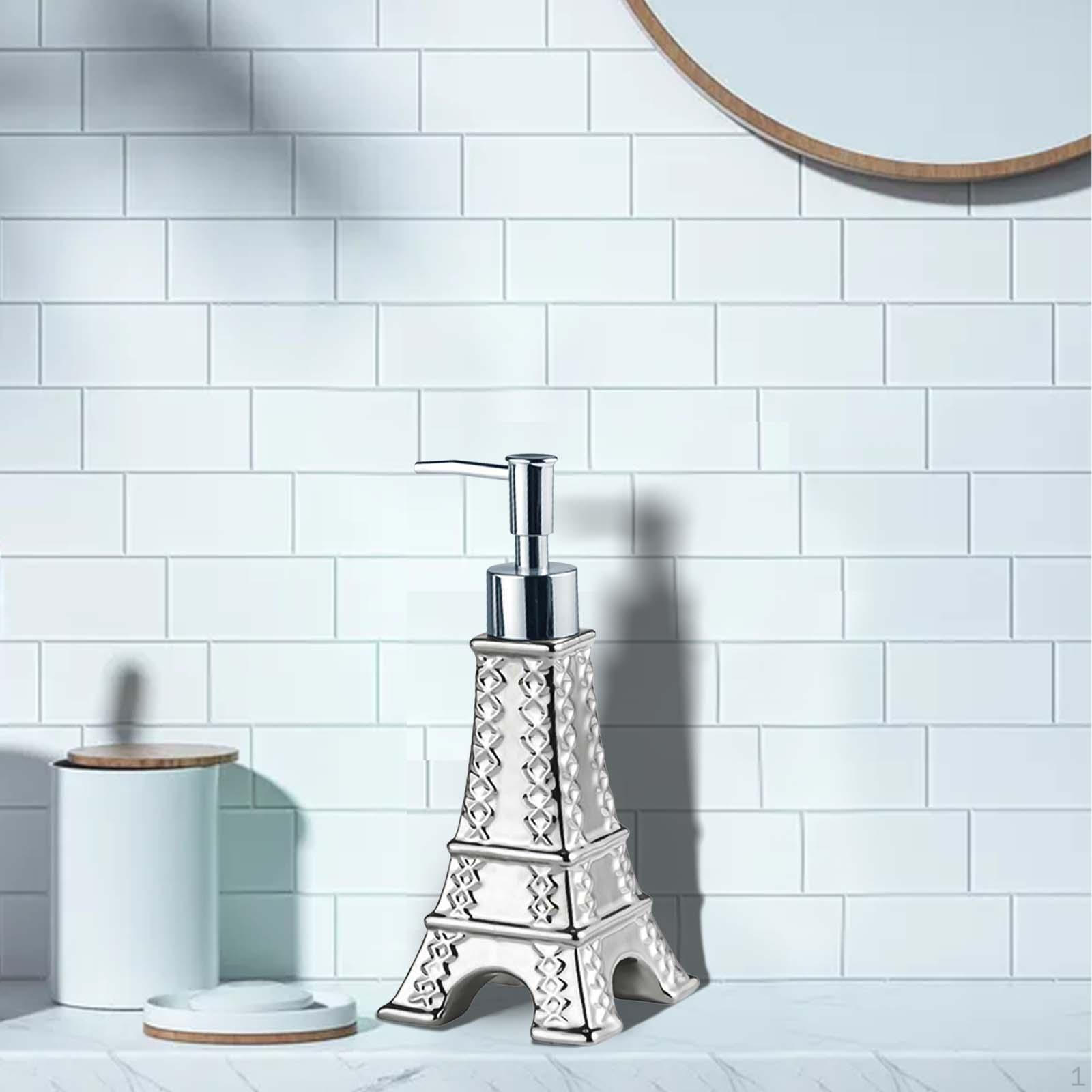 

Диспенсер для бутылок 200 Creative Loti для бытовой ванной комнаты серебряный