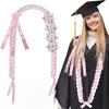 1 Pcs Graduation Lei For Class Of 2026 With Embroidered Grad Letters Perfect For Graduation Events