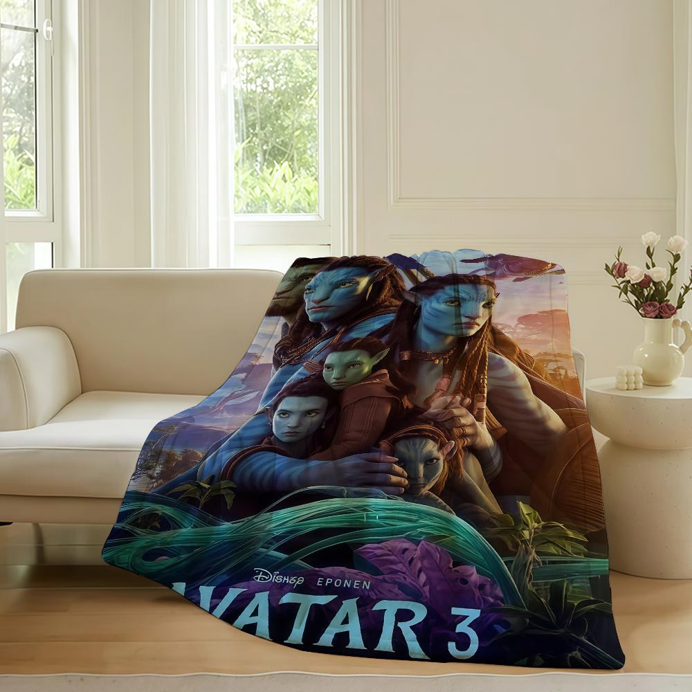 Fantasy-Film A-avatarS Decke für Sofa Büro Bett Flugzeug Reisen Schlafen Lesen Entspannen Camping Weich und Warm