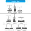 Hex Shank Steel Drill Wire Wheel Brush Set For Clamping 1/4in Electric Drill Efficient Rust Removal Surfaces Treatment