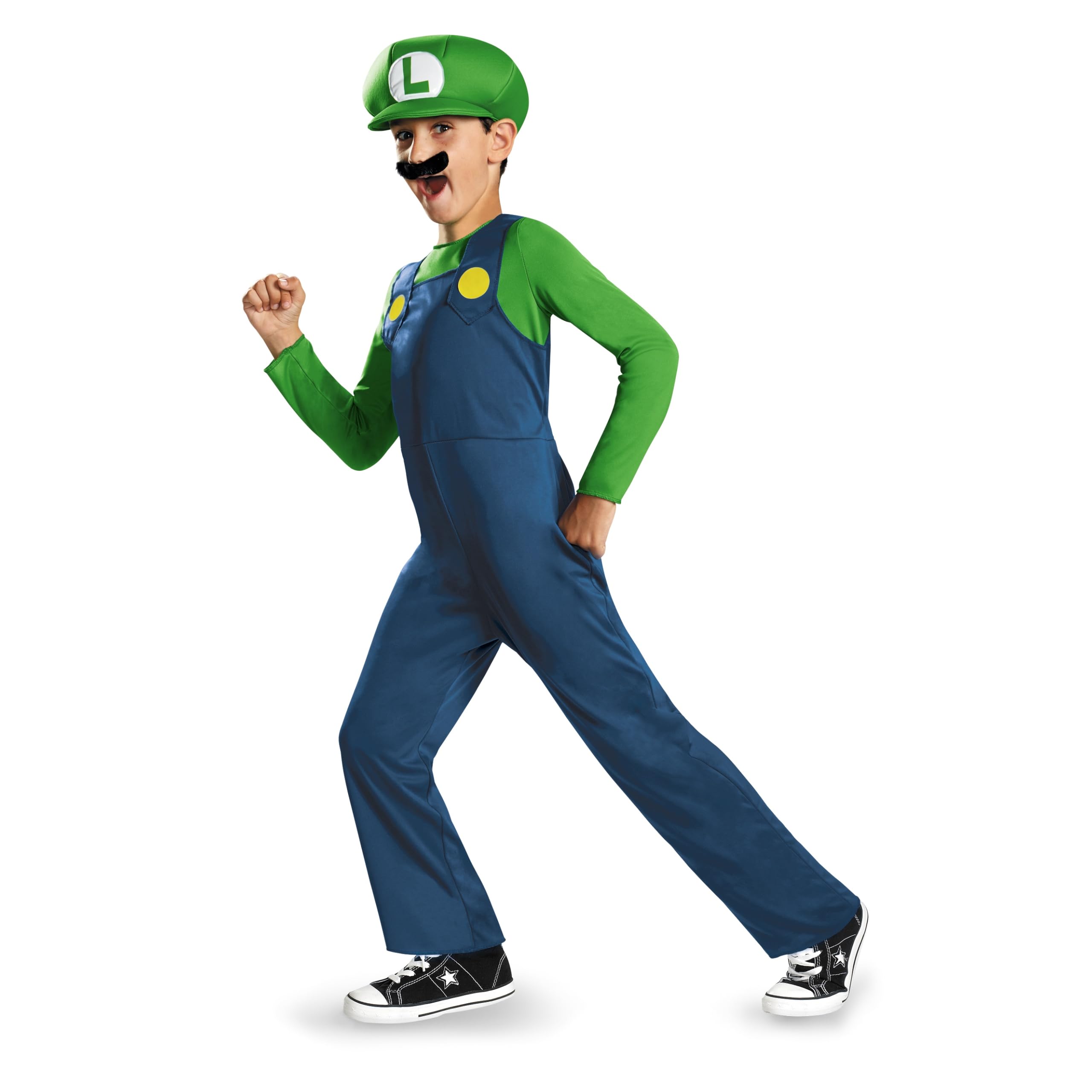 

Luigi Косплей Хэллоуин Дети Набор из 3 предметов [Прозрачный камень]