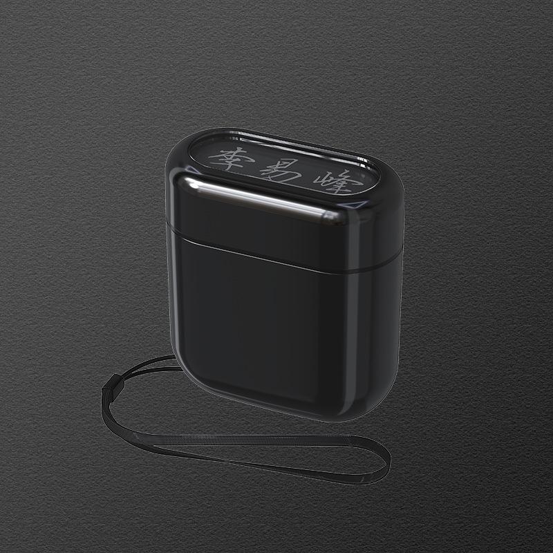 Прозрачный автоматический персонализированный штамп с рукописным именем, печать для подписи