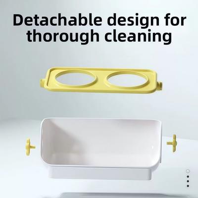 Adjustable Height Cat Bowls Neck Protection Spine Protection Pet Food Bowl Non-slip Base Prevents Tipping Cat Dog Drinking Bowls