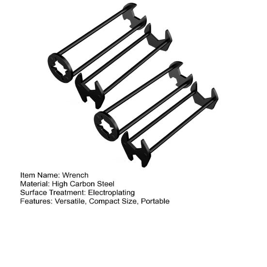 Multi-Purpose Sink Wrench 360-Degree Rotation Basin Faucet Wrench Tight Spaces Kitchen Bathroom Plumbing Tool