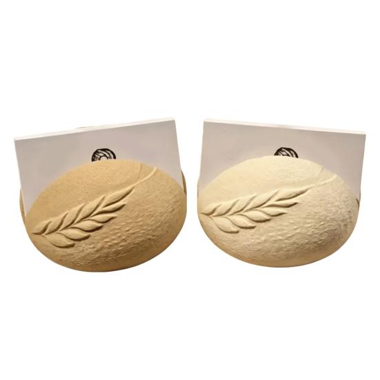 Sourdough Bread Business Card Holder Creative Mini Bread-Shaped Card Display Organizer for Bakery Cafe Pastry Shop Farmers Market Countertop Decor