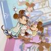 IKNOWK Disney Mickey And Friends Hanbok Single-Sided Badge