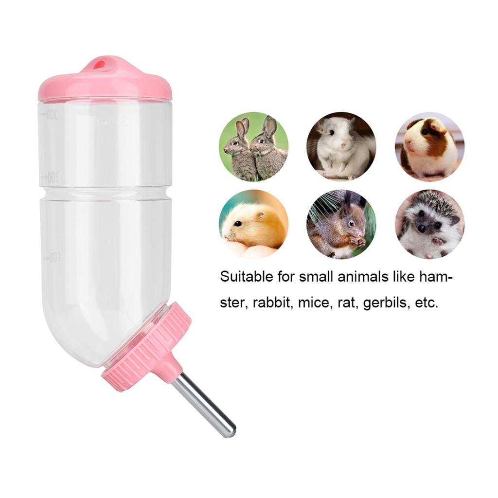 Drinking Bottle, Large Capacity Water Drinking Feeder with Hamster Hook Hook for Hamster Mouse Gerbils, Prevent the