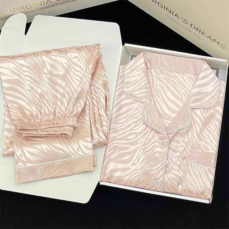 

Рекомендует новый женский пижамный комплект с принтом в виде тигра, тонкий, с длинным рукавом, высококачественная одежда для дома, реальное фото 2XL