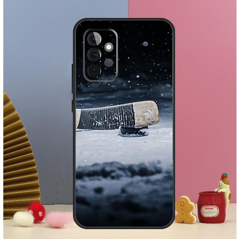 Ice Hockey Case For Samsung Galaxy A13 A33 A53 A32 A52 A22 A12 A15 A25 A71 A51 A14 A24 A34 A54 Cover