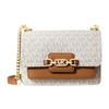 Artificial Leather Shoulder Bag Mini Women's Vanilla White Acorn Brown 32S2G7HC0B-149