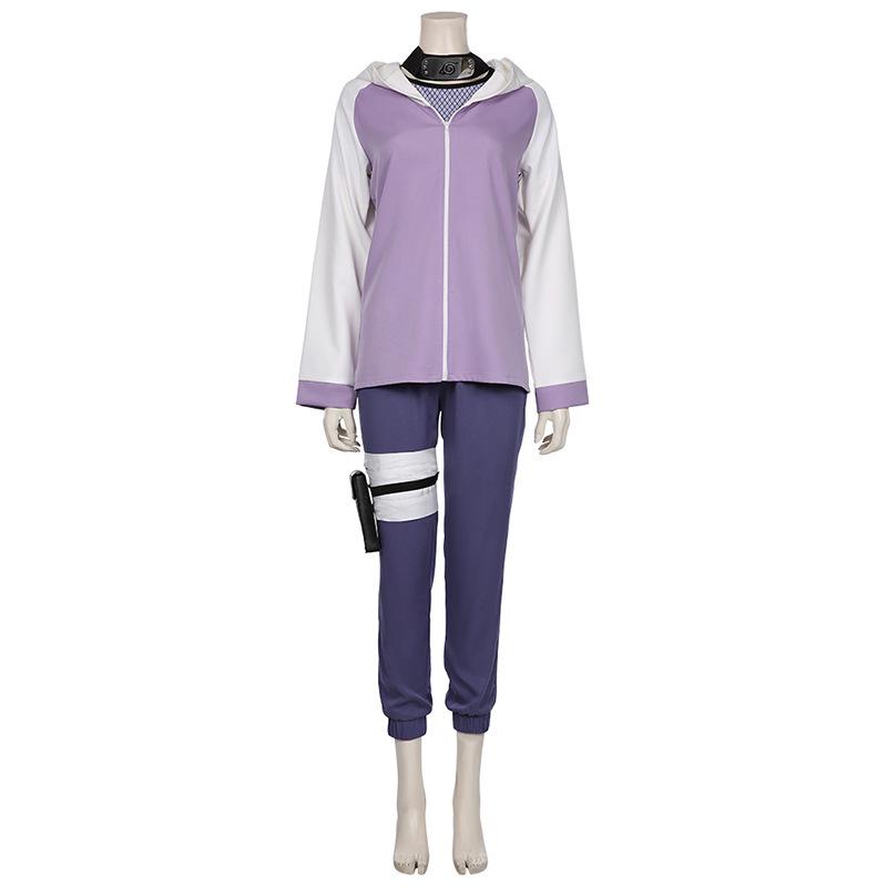 Hinata Hyuga Women's Halloween Cosplay Costume Set