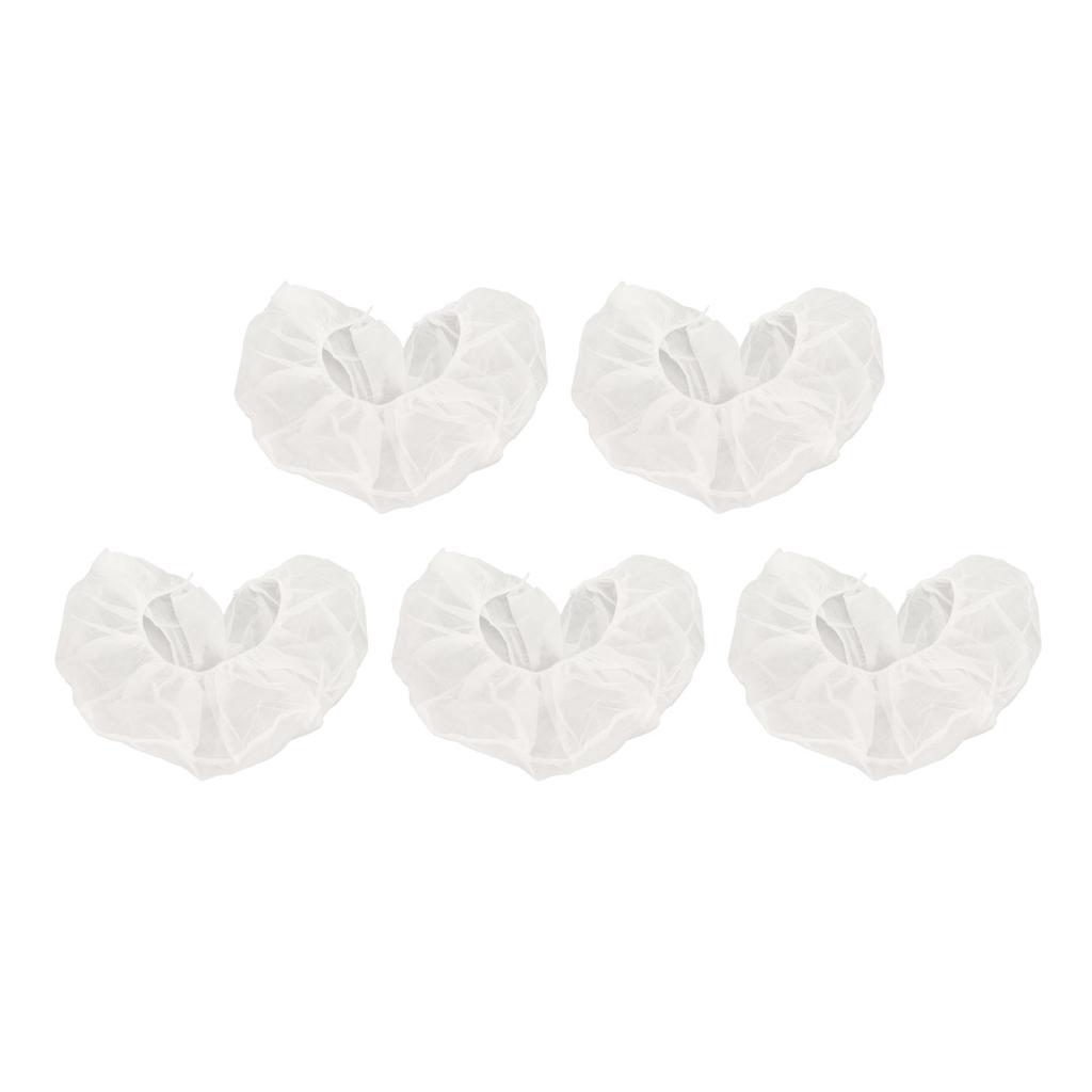 50pcs Beauty Salon Headrest Covers U Shaped Disposable Elastic Face Rest Pillow Covers