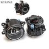 Fog Lights Assembly For Jeep Renegade 2015-2018 Halogen Fog Light Fog Lamp Headlights 55W Front Bumper Light Car Accessories