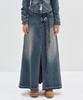 Deketeuumeon Maxi Skirt Dcsk006Blue